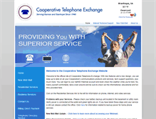 Tablet Screenshot of cooptelexchange.com